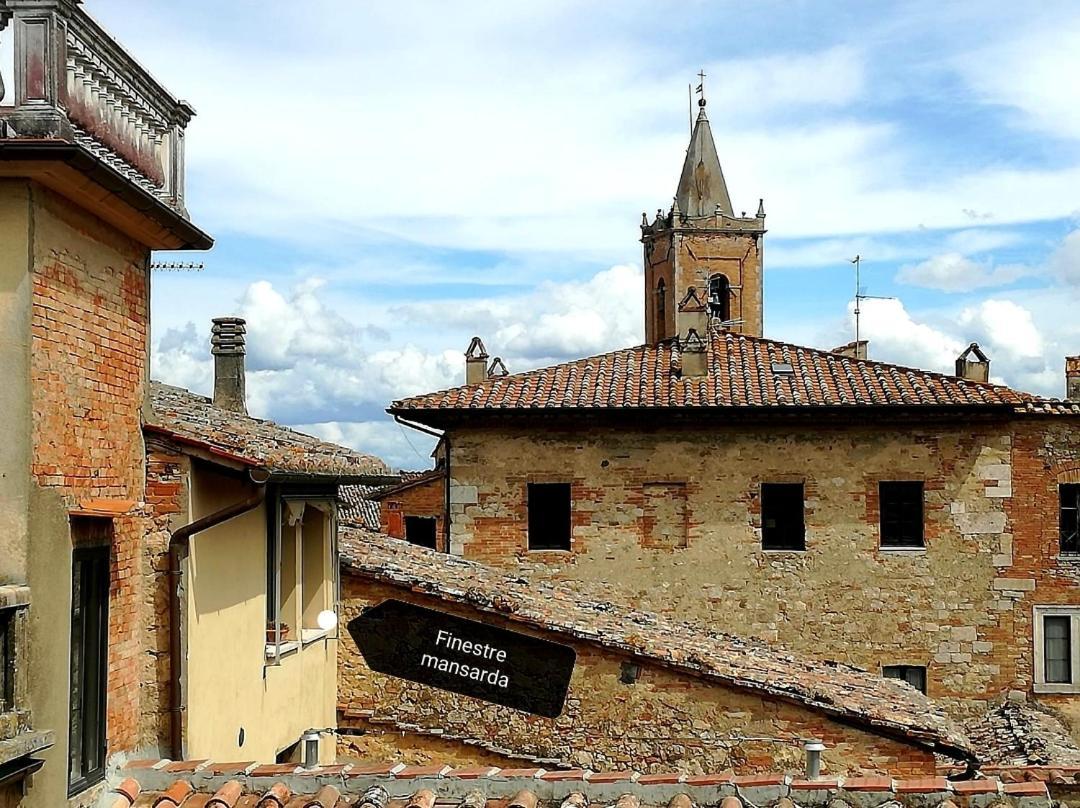 Mansarda Con Solarium Panoramico Su Centro Storico Di Sarteano Vicino Alle Famose Terme Della Val D'Orcia Leilighet Eksteriør bilde