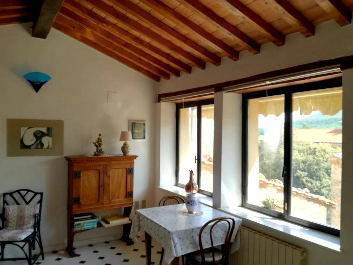 Mansarda Con Solarium Panoramico Su Centro Storico Di Sarteano Vicino Alle Famose Terme Della Val D'Orcia Leilighet Eksteriør bilde